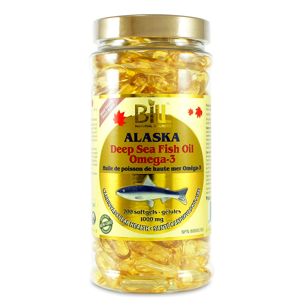 BILL Alaska Deep Sea Fish Oil 1000mg Shing Hing Food