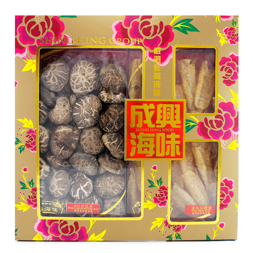 Combo Pack (Dried Mushrooms, Dried Fish Maw 6oz) – Shing Hing Food